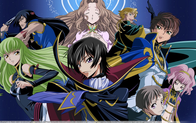 anya alstreim+c.c.+gino weinberg+kururugi suzaku+lelouch lamperouge+li xingke+nunnally lamperouge+rolo lamperouge