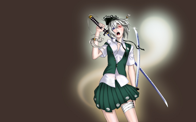 konpaku youmu+konpaku youmu (ghost)
