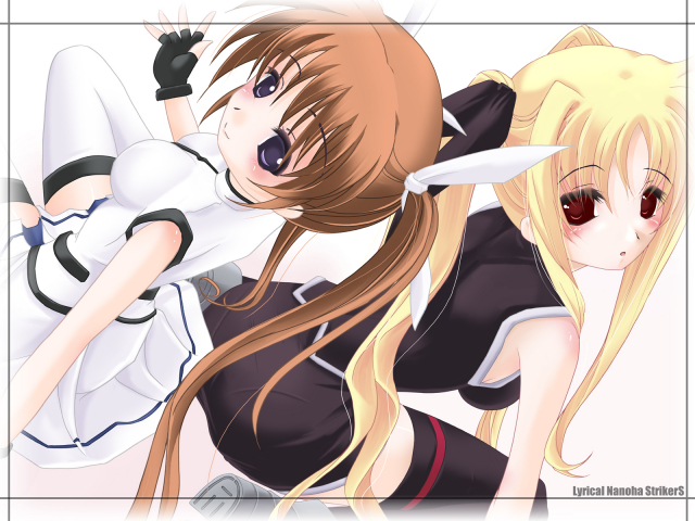 fate testarossa+takamachi nanoha