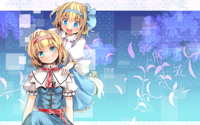 alice margatroid+alice margatroid (pc-98)