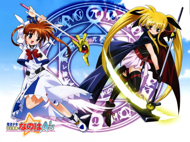 bardiche+fate testarossa+raising heart+takamachi nanoha