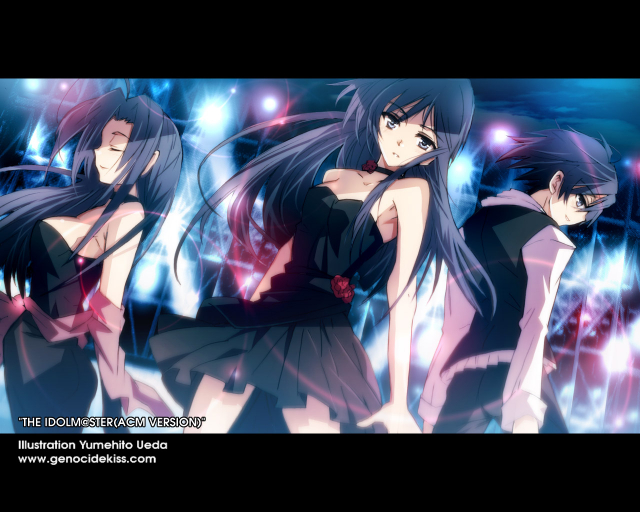 kikuchi makoto+kisaragi chihaya+miura azusa