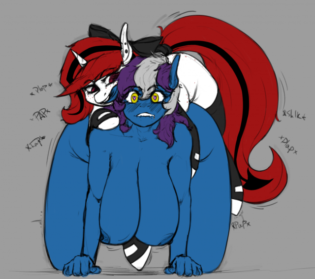 lilith (zajice)+violet skies (character)