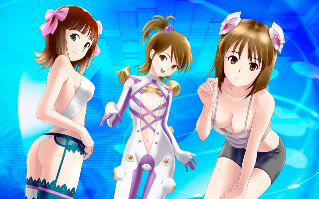 amami haruka+finnel+futami ami+hagiwara yukiho+saki (ar tonelico)+tilia