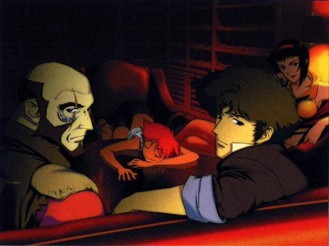 edward wong hau pepelu tivrusky iv+faye valentine+jet black+spike spiegel