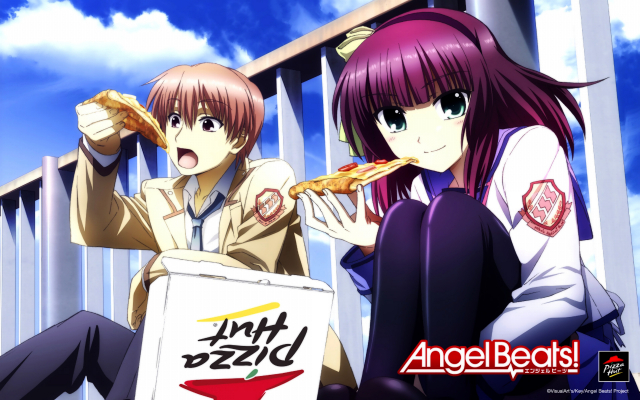 otonashi (angel beats!)+yuri (angel beats!)