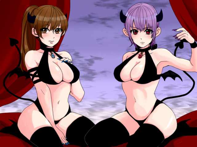 ayane (doa)+kasumi (doa)