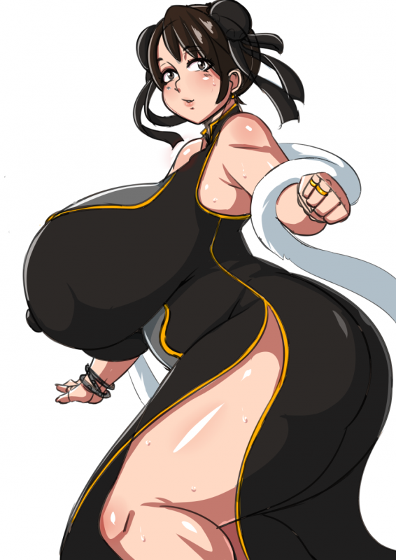 chun li+fubuki+fubuki (one-punch man)