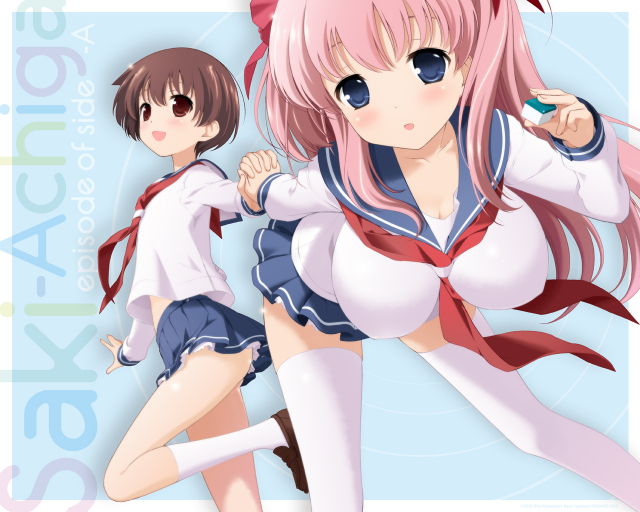 haramura nodoka+miyanaga saki