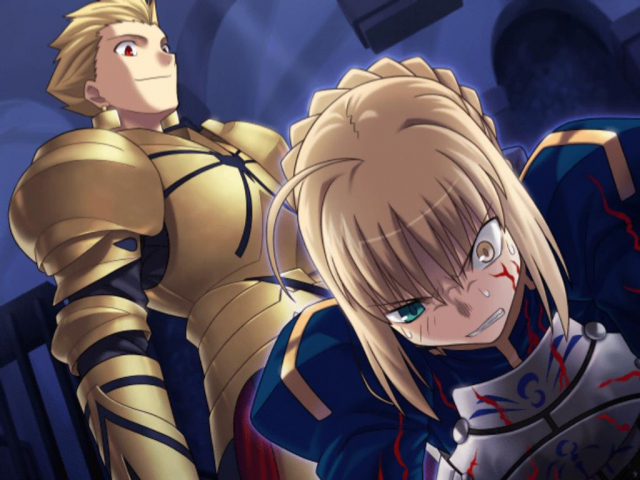 gilgamesh+saber