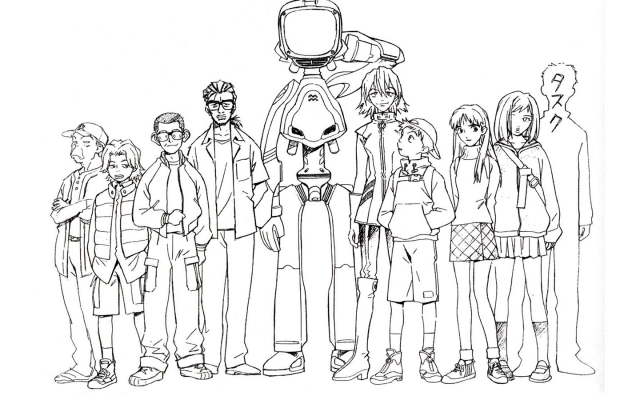 canti+haruhara haruko+manabe gaku+masamune masashi+nandaba kamon+nandaba naota+nandaba shigekuni+nandaba tasuku+ninamori eri+samejima mamimi