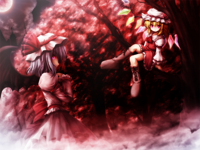 flandre scarlet+remilia scarlet