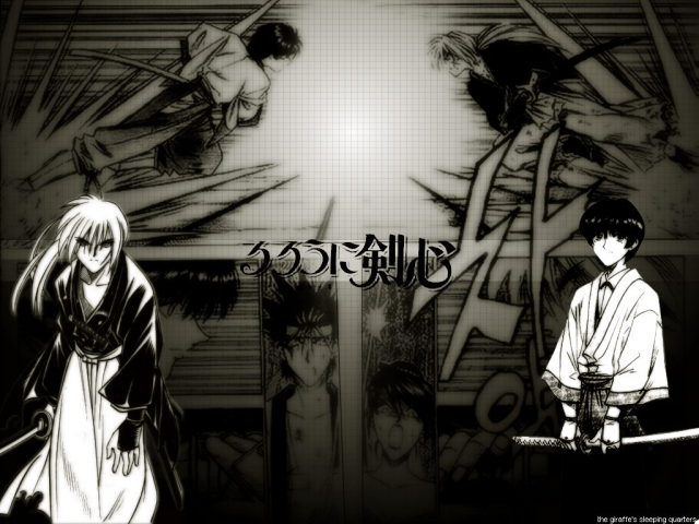 himura kenshin+komagata yumi+sagara sanosuke