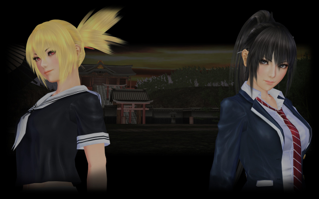 misa (mitsurugi kamui hikae)+suzuka (mitsurugi kamui hikae)