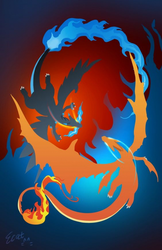 charizard+mega charizard x+mega charizard y