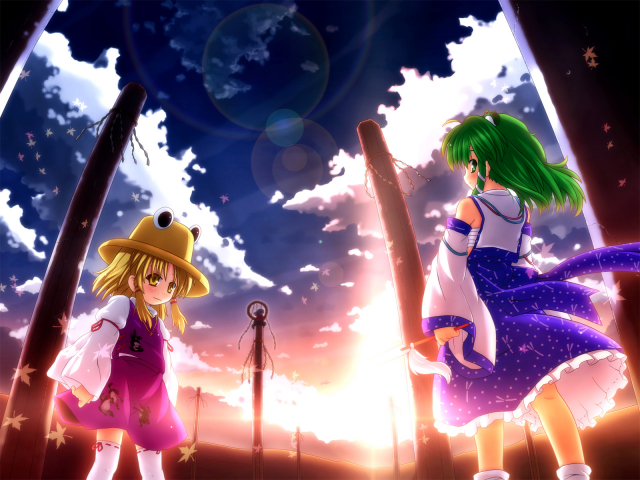 kochiya sanae+moriya suwako+yasaka kanako