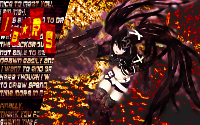 insane black rock shooter