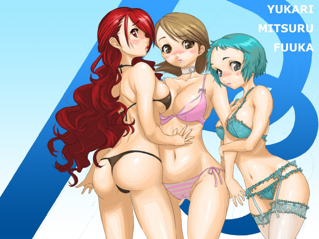 kirijou mitsuru+takeba yukari+yamagishi fuuka