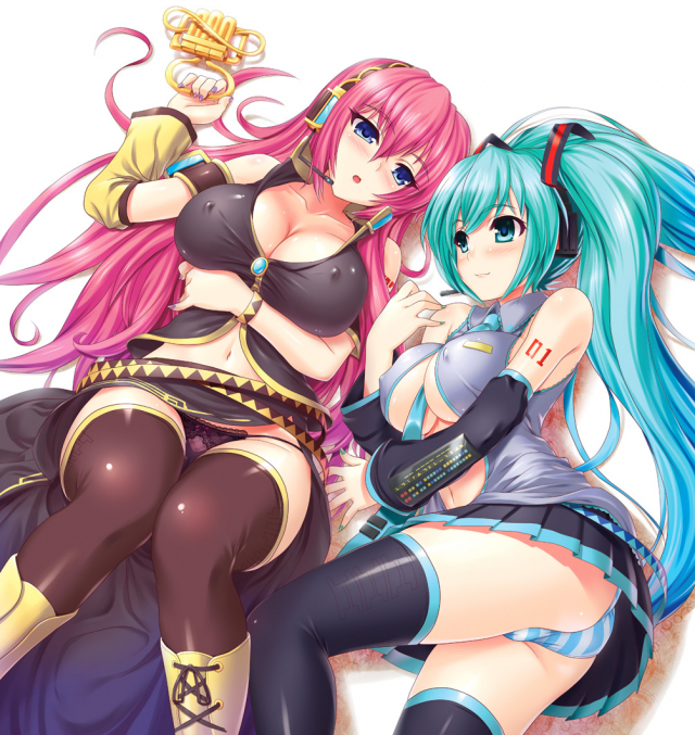 hatsune miku+megurine luka