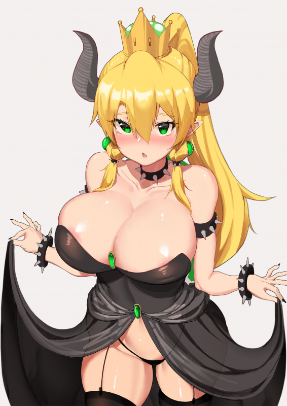 bowsette+leafa