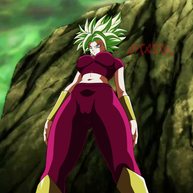 caulifla+kale (dragon ball)+kefla