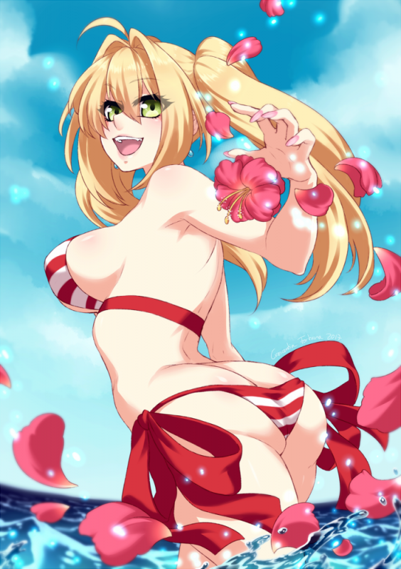 nero claudius (fate)+nero claudius (fate) (all)+nero claudius (swimsuit caster) (fate)