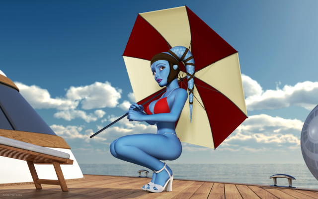 aayla secura+twi'lek