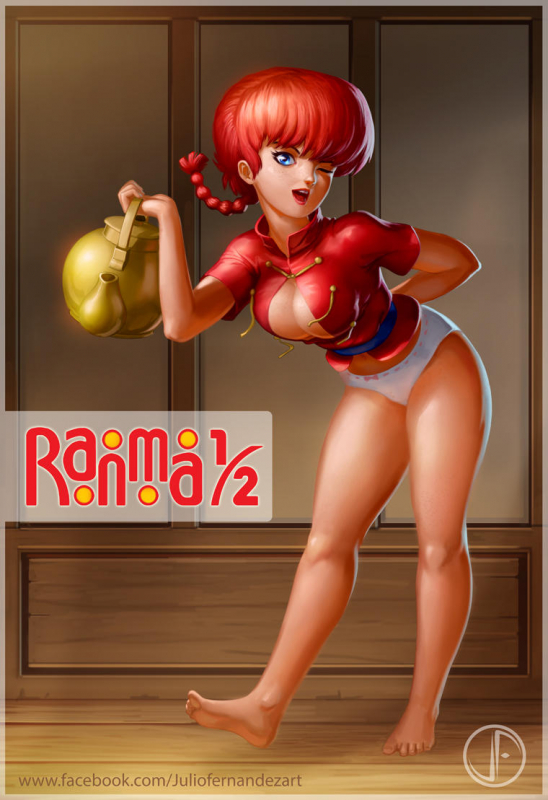 ranma-chan+ranma saotome