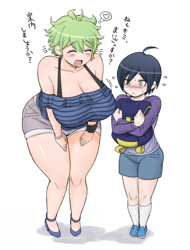 amami rantarou+saihara shuuichi