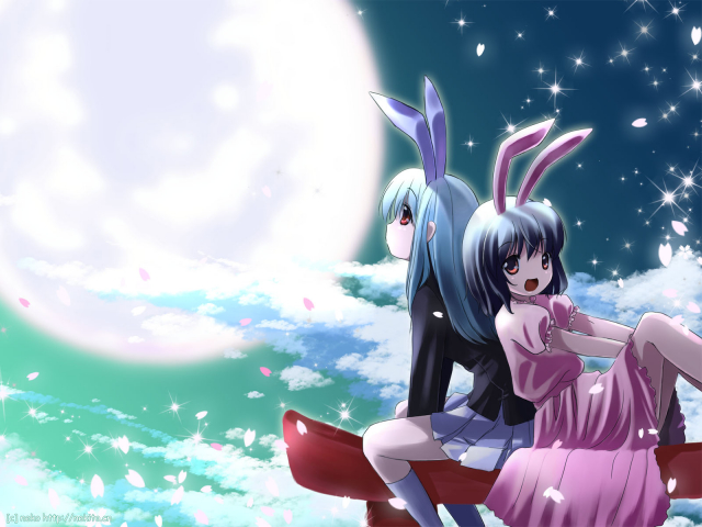 inaba tewi+reisen udongein inaba