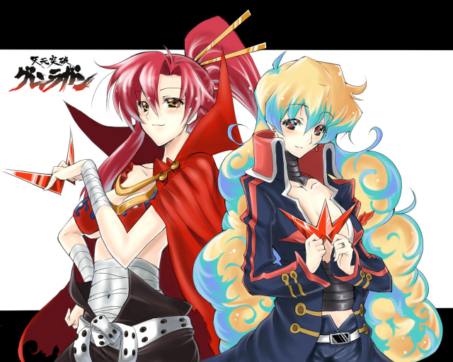 kamina+nia teppelin+simon+yoko littner