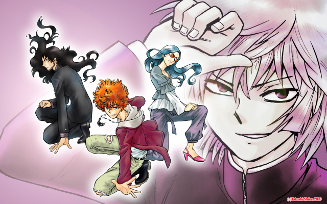 hyoubu kyousuke+kanou momiji+magi shirou