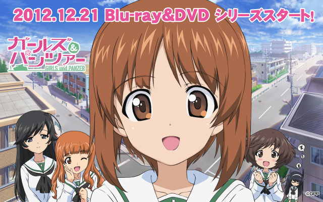 akiyama yukari+isuzu hana+nishizumi miho+reizei mako+takebe saori