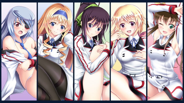 cecilia alcott+charlotte dunois+huang lingyin+laura bodewig+shinonono houki