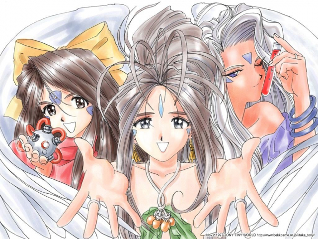 belldandy+skuld+urd