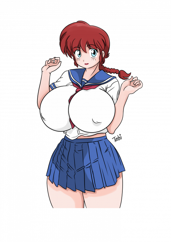 ranma-chan+ranma saotome