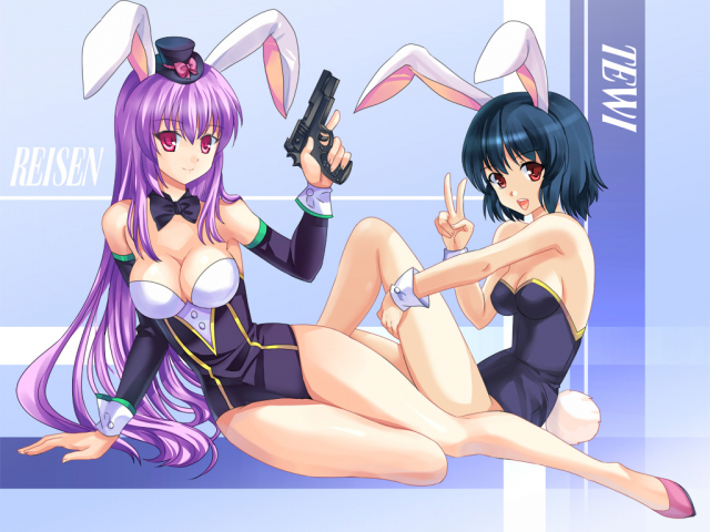 inaba tewi+reisen udongein inaba