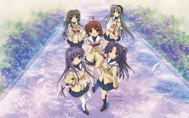 fujibayashi kyou+furukawa nagisa+ibuki fuuko+ichinose kotomi+sakagami tomoyo