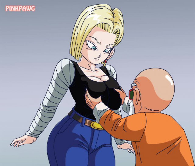 android 18+muten roshi