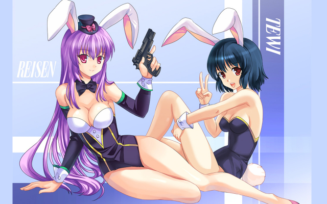 inaba tewi+reisen udongein inaba