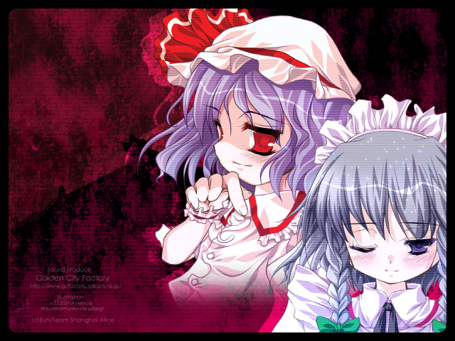 izayoi sakuya+remilia scarlet