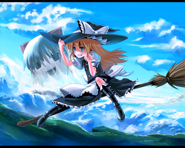 hakurei reimu+kirisame marisa