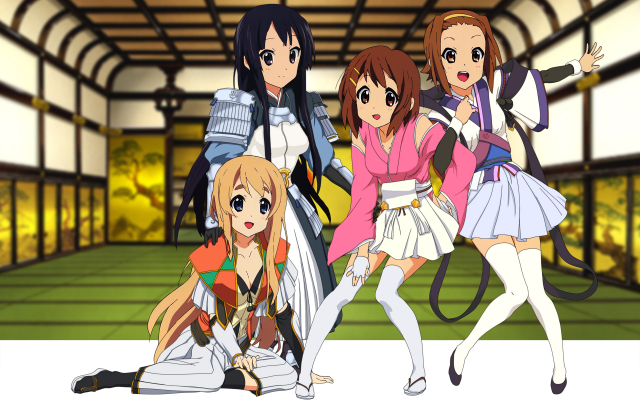 akiyama mio+hirasawa yui+kotobuki tsumugi+nanjou ran+sill plain+tainaka ritsu+uesugi kenshin (rance)+yamamoto isoroku (rance)