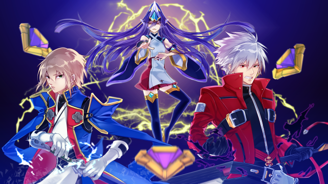 kisaragi jin+mikado (blazblue)+ragna the bloodedge