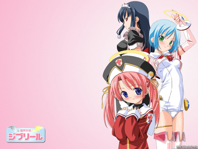 djibril (makai tenshi djibril)+luvriel+manabe rika+misty may+misty mei+otonashi meimi