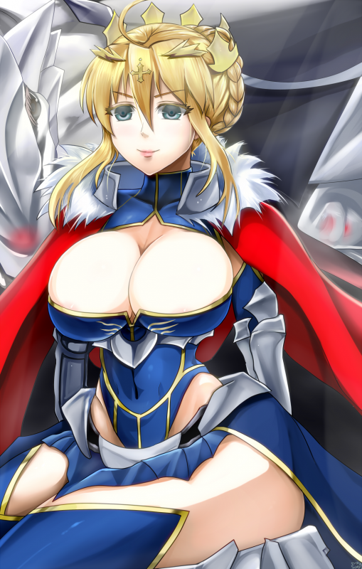 artoria pendragon (all)+artoria pendragon (lancer)+saber