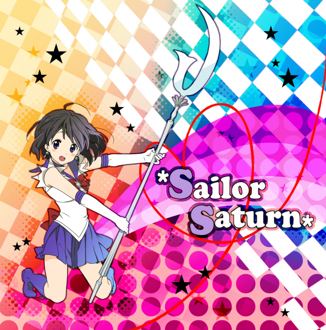 sailor saturn+tomoe hotaru