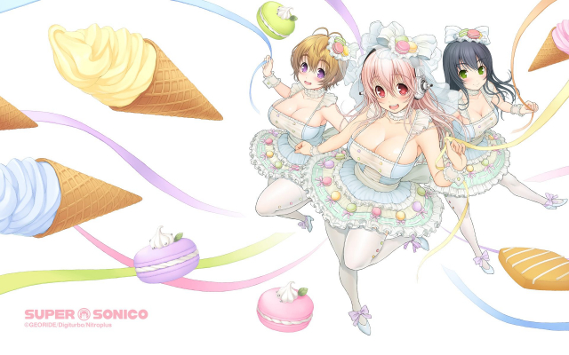 fujimi suzu+super sonico+watanuki fuuri