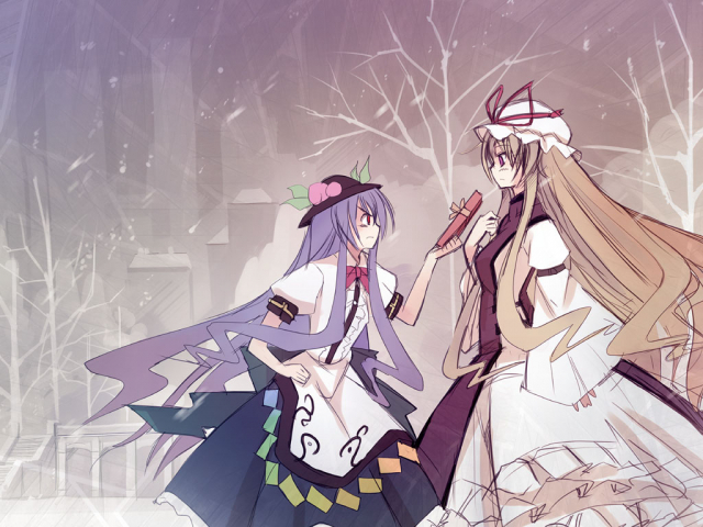 hinanawi tenshi+yakumo yukari