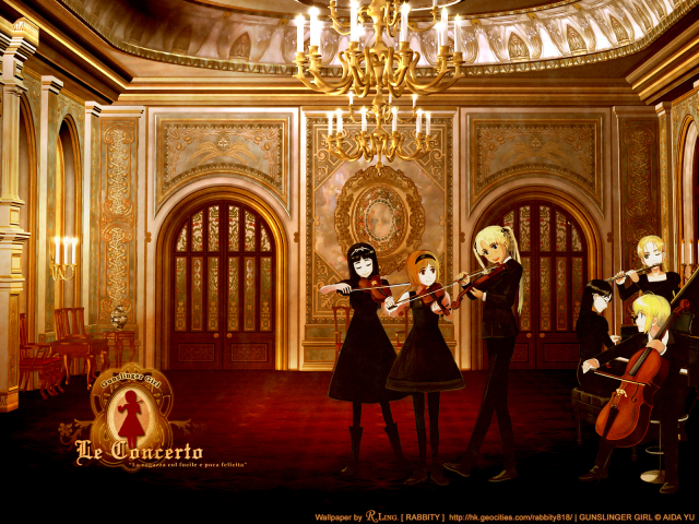 claes+elsa de sica+henrietta (gunslinger girl)+rico (gunslinger girl)+triela